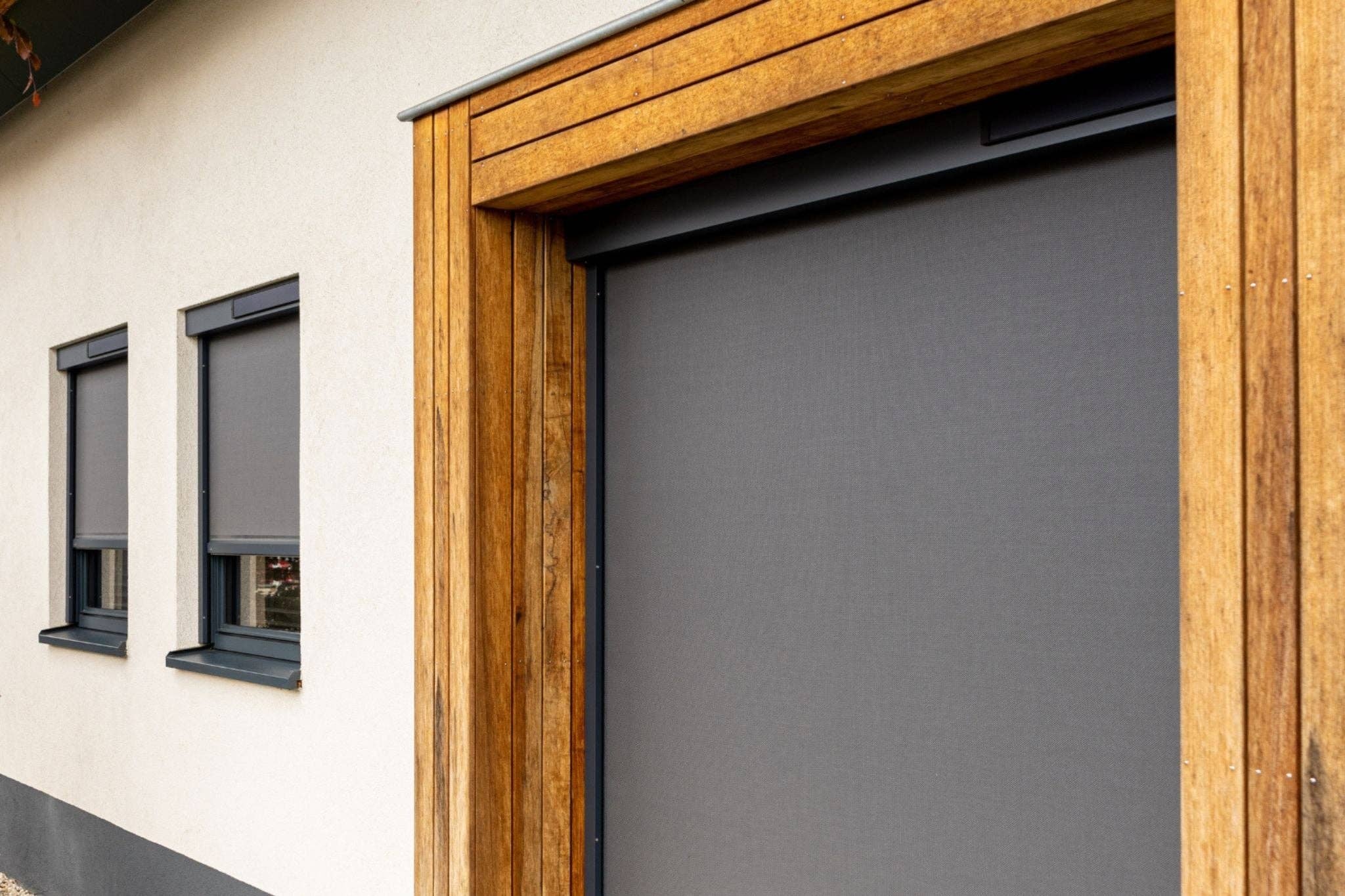 Verano V550 screen geplaatst door STERK Zonweringen